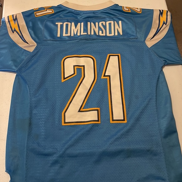 NFL authentic Ladainian Tomlinson San Diego Chargers jersey - Picture 2 of 2